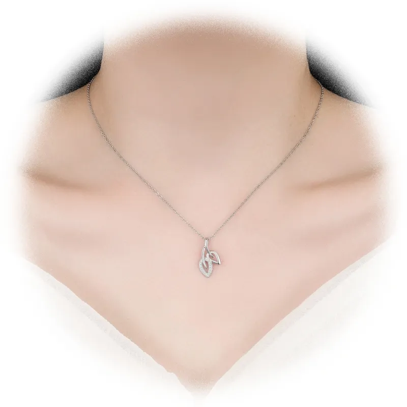 Crystal Leaf Anhänger Einfache Schmuck Zweig Charm Chain Choker Halskette Weihnachts geschenk