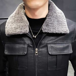 Chaqueta Bomber de cuero genuino-Chaqueta superventas hecha en Pakistán - Product Image 3