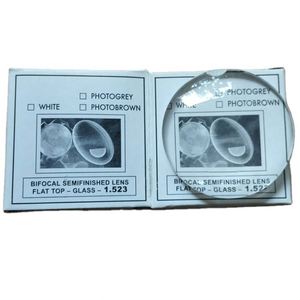 Lente <span class=keywords><strong>bifocal</strong></span> de vidrio mineral 1.523 - Product Image 1