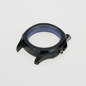 Boîtier de montre classique en acier inoxydable 316L de qualité supérieure avec couronne à vis et verre saphir, compatible avec les pièces SKX - Prix usine - Product Image 4