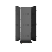 Nuevo Diseño de Soporte Plegable para Pantalla LED, Pantalla Portátil de Tres Pliegues con Soporte para Publicidad
