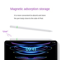 Stylet capacitif actif officiel anti-mal-manipulation en plastique pour iPad de troisième génération, tactile continu sans latence, dissimulé