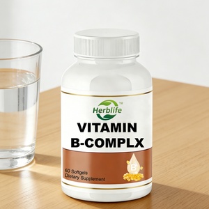 Cápsulas de Gel Suave de Vitamina B1, B6 y B12, Fabricación OEM/ODM, Suplemento Dietético para el Metabolismo Energético, Complejo de Vitamina B - Product Image 3