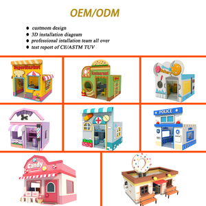 Trung tâm trò chơi mới trong nhà vai trò trẻ em chơi nhà trẻ em trong nhà Thiết bị sân chơi - Product Image 5