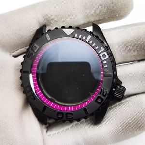 Boîtier de montre 42mm pour NH36/4R Mouvement Saphir Miroir Acier Inoxydable 007 Boîtier Accessoires de montre <span class=keywords><strong>Lunette</strong></span> de montre en céramique - Product Image 4