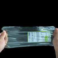 Sac thermorétractable POF transparent personnalisé avec votre logo. Film protecteur à l'extérieur des boîtes de cosmétiques bouteilles cadeaux