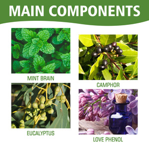 Rolling Ball Crème de soulagement du mal des transports 10ml Parfum de menthe rafraîchissant Ingrédients purs à base de plantes soins du corps - Product Image 6