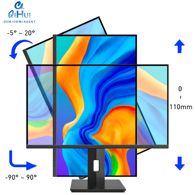 Wholesale Price 27 Inch Touch Monitor 75hz 1920*1080p 10-Point Multi-Touch In-Cell Lcd Touch Screen Display