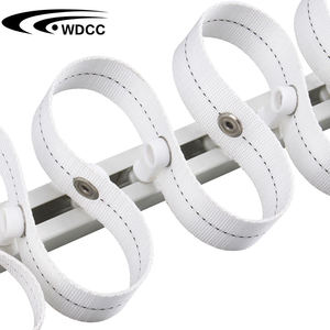 Riel de Cortina Corredera de Aluminio para Techo, con Forma de Onda Ondulada, Accesorios para Riel de Cortina con Pliegues Ondulados - Product Image 5