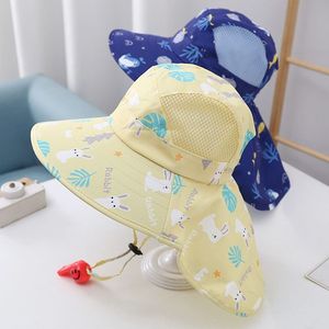 Chapeau de soleil <span class=keywords><strong>pour</strong></span> enfants UPF50+ Protection solaire Chapeau seau <span class=keywords><strong>pour</strong></span> tout-petits Chapeau de soleil d'été <span class=keywords><strong>pour</strong></span> la plage avec rabat <span class=keywords><strong>pour</strong></span> le cou <span class=keywords><strong>pour</strong></span> fille garçon - Product Image 5