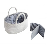 Organisateur de caddie de couches pour bébé nouveau-né panier cadeau de douche avec cintre pour poussette