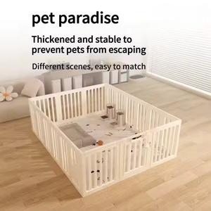 Corralito para perros de 4 + 2, 50x60x60cm, con puerta, corralito para cachorros, corralito para perros, cerca para mascotas pequeñas, área de juego segura para gatos - Product Image 5