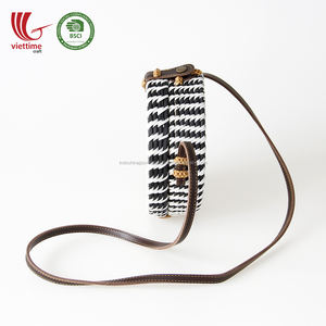 Sac de paille, sac en rotin avec ficelle en plastique fabriqué en gros au Vietnam - Product Image 3