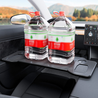 Table de voiture pour Tesla Model 3 Y, support pour ordinateur portable, mini bureau, support pour volant, plateau pour manger et boire, pliable, intérieur
