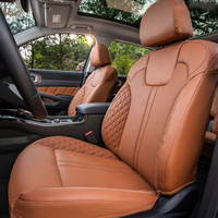 Fundas de Asiento Personalizadas para Automóviles, Accesorios de Primera Calidad en Cuero para KIA Sorento 2011-2020, para KIA Carnival 2022-2025 de 6, 7 y 8 Asientos