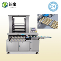 Machine automatique électrique d'agencement de plateaux de biscuits avec chargeur en rangées 1000-3000W