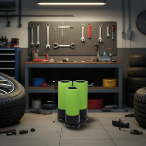Juego de Herramientas para Reparación de Neumáticos, Diseño de Cilindro Verde de 86 mm, para Uso Automotriz - Product Image 3