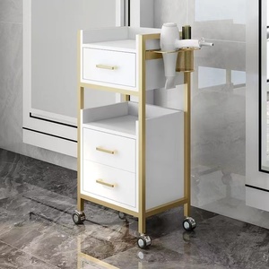 Mueble de Peluquería Directo de Fábrica, Mesa de Herramientas para Barbería, Estante Especial para Peluquero, Espejo de Pie para Peluquería, Mueble con Espejo - Product Image 6