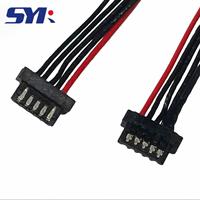 Kabel Harness Konektor Mini-USB Inti Tembaga Berinsulasi PVC Elektronik Otomotif Berkualitas Tinggi Tahan Lama 1_2_18pin 36V Anti Air
