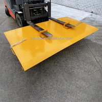 TAILONG Factory Direct 6.5T Plate-forme de chargement de conteneurs pour chariot élévateur Rampe de déchargement de conteneurs pour Offre Spéciale
