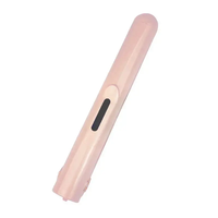 Appareil de coiffage portable 2-en-1 pour la maison : mini-lisseur et fer à boucler avec sèche-cheveux intégré pour soins capillaires à domicile
