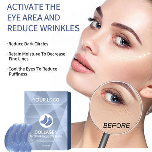 Produits de soin de la peau éclaircissants à base de plantes en gros, masque pour les yeux, soin bio-collagène, patchs pour les yeux en hydrogel - Product Image 6