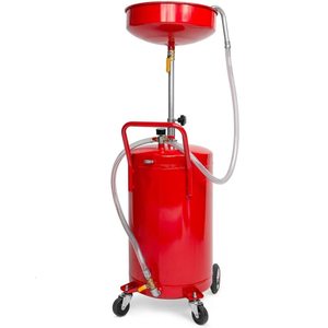 Réservoir portable de 20 gallons pour vidange d'huile usagée, système de drainage de liquides à commande pneumatique robuste pour laveuses de voitures - Product Image 1