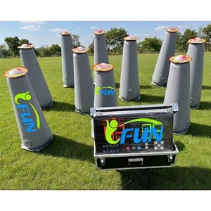 Sistema de Juego Interactivo IPS Cones Game con Marcador, Conos de Luz <span class=keywords><strong>para</strong></span> Entrenamiento de Reacción Electrónica <span class=keywords><strong>para</strong></span> Eventos Inflables - Product Image 1
