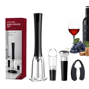 Neue Produktideen Weinkorkschneider Luftdruck Weinöffner Nadel Gas-Korkschneider Luftpumpe Weinöffner Aluminiumfolienschnittgerät