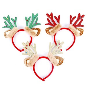 Diademas Navideñas Ecológicas con Diseño Personalizado, Decoración para Fiestas, Santa Claus, Muñeco de Nieve, Oso, Elfo, Reno, Accesorios para Fotos, Artículos Festivos - Product Image 5