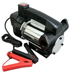 Pompe à carburant Tai Dong 12V DC rechargeable, portable, pour huile diesel, rotative, horizontale, en fonte - Product Image 4