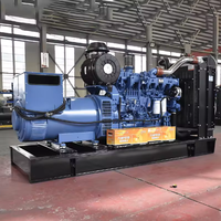 Groupe électrogène diesel prix usine Prime 500 kW 600-800 kW refroidi par eau silencieux ATS Panneau de commande numérique pour maintenance Exportation USA/UE/Moyen-Orient
