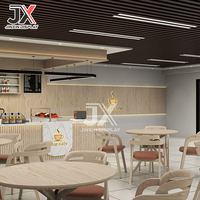 Muebles para Cafetería, Kiosco de Leche, Vitrina para Patatas con Luces LED, Forma Rectangular para Uso Promocional en Centros Comerciales y Restaurantes, Personalizable
