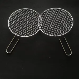 Barbecue Grill Mesh Stainless Steel Barbecue Mesh Round Bbq Mesh Grill