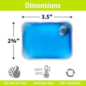 Großhandel Click Instant Heating <span class=keywords><strong>Gel</strong></span> <span class=keywords><strong>Pad</strong></span> Geschenk PVC <span class=keywords><strong>Gel</strong></span> Hand wärmer Wieder verwendbare Wärme packung Hand wärmer - Product Image 5