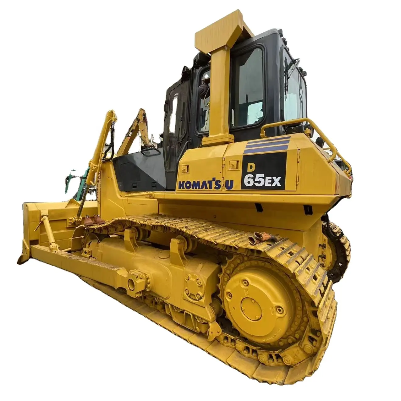 Komatsu รถปราบดิน d375 D155 D65รถปราบดิน d375a ที่ถูกติดตามและมีริปเปอร์ที่มีประสิทธิภาพ