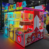 Petite machine distributrice de prix Happy Sweetbaby en métal, jeux d'arcade à pièces pour enfants, collations et boissons, facile à gagner