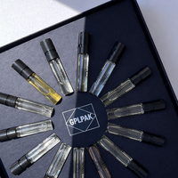 Coffret de découverte de parfums rigides de luxe personnalisé, mini collection d'échantillons de parfum, Caja De Perfume De Lujo Para Set Promocional