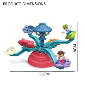 2021 nuova musica leggera giocattolo aereo rotante elettrico tra noi giocattoli all'ingrosso per bambini dalla cina - Product Image 5