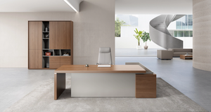 Alla moda Executive Desk scrivania da ufficio di lusso Executive da ufficio mobili da ufficio commerciale Set da scrivania - Product Image 2