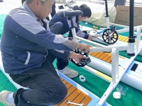 Bateau à pédales gonflable populaire pour une, deux ou trois personnes, vélo aquatique avec matériau PVC à double paroi, en vente