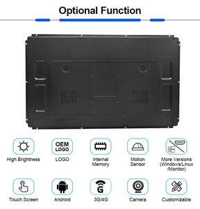 Mở Khung 32 Inch Độ Phân Giải Cao Quảng Cáo Media Player, Bảng Quảng Cáo Video - Product Image 3