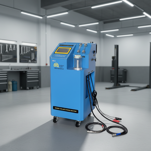 Machine de vidange de <span class=keywords><strong>liquide</strong></span> de <span class=keywords><strong>refroidissement</strong></span> moteur haute précision, équipement automatique de rinçage de radiateur métallique pour l'entretien automobile, directement de l'usine - Product Image 1