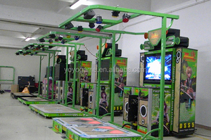 Machine de jeu d'arcade Just Dance à prix d'usine, simulateur de <span class=keywords><strong>danse</strong></span> en fer bon marché, en acier inoxydable, à monnayeur, garantie 1 an - Product Image 3