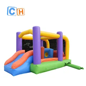 Home Use Inflatable Bouncer House with combo dry slide Jumper Bouncy Castle Slide Obstacle Tunnel Combo for kids