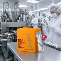 Complément Liquide NAD+ Saveur Baies 1000mg Nicotinamide Riboside Quercétine PQQ Soutien Énergétique Vente en Gros OEM ODM