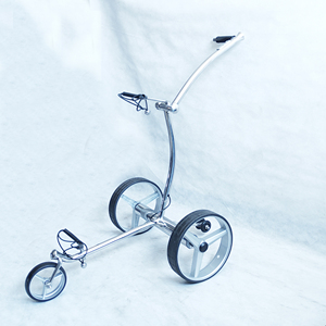Carrito de <span class=keywords><strong>Golf</strong></span> Eléctrico con Control Remoto, Cuerpo Completamente de Acero Inoxidable, Resistente a <span class=keywords><strong>la</strong></span> Oxidación - Product Image 5