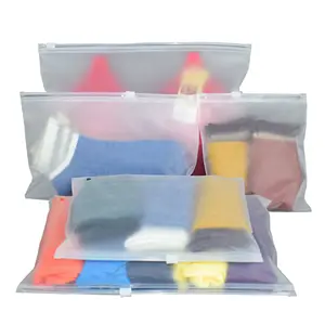 100 pcs/Pack изготовленным на заказ логосом матовый одежда толстовки Ziplock полиэтиленовые пакеты молнии сумки для одежды слайдер матовый пластиковый мешок застежки-молнии
