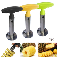 Hete Verkoop Product 304 Roestvrij Staal Ananas Snijmachine Dunschiller Fruit Corer Snijmachine Keuken Easy Tool Ananas Spiraal Snijder Nieuw