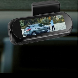 Caméra de tableau de bord GPS portable IPS à double objectif 2.5G avec enregistreur vidéo grand angle 140°, WiFi, <span class=keywords><strong>SIM</strong></span>, Cloud DVR et application en direct - Product Image 5